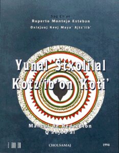 Yunal stxolilal kotz’ib’on koti, Manual de redacción Q’anjob’al.